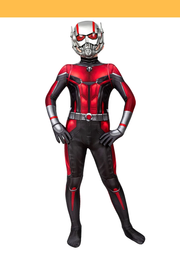 Cosrea Antman 2 Kids Size Digital Printed Cosplay Costume Cosplay Costumes 3 Cosrea Antman 2 Kids Size Digital Printed Cosplay Costume Cosplay Costumes