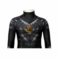 Cosrea Black Panther Civil War Kids Size Digital Printed Cosplay Costume