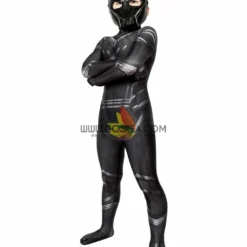 Cosrea Black Panther Civil War Kids Size Digital Printed Cosplay Costume