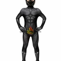 Cosrea Black Panther Kids Size Digital Printed Cosplay Costume Cosplay Costumes