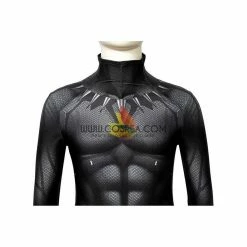 Cosrea Black Panther Kids Size Digital Printed Cosplay Costume Cosplay Costumes