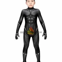 Cosrea Black Panther Kids Size Digital Printed Cosplay Costume Cosplay Costumes