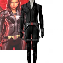 Cosrea Black Widow 2021 Movie Stealth Black Cosplay Costume Cosplay Costumes