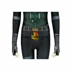 Cosrea Black Widow 2021 Movie Stealth Green Version Digital Printed Bodysuit Cosplay Costumes