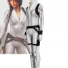 Cosrea Black Widow 2021 Movie White Digital Printed Cosplay Costume Cosplay Costumes