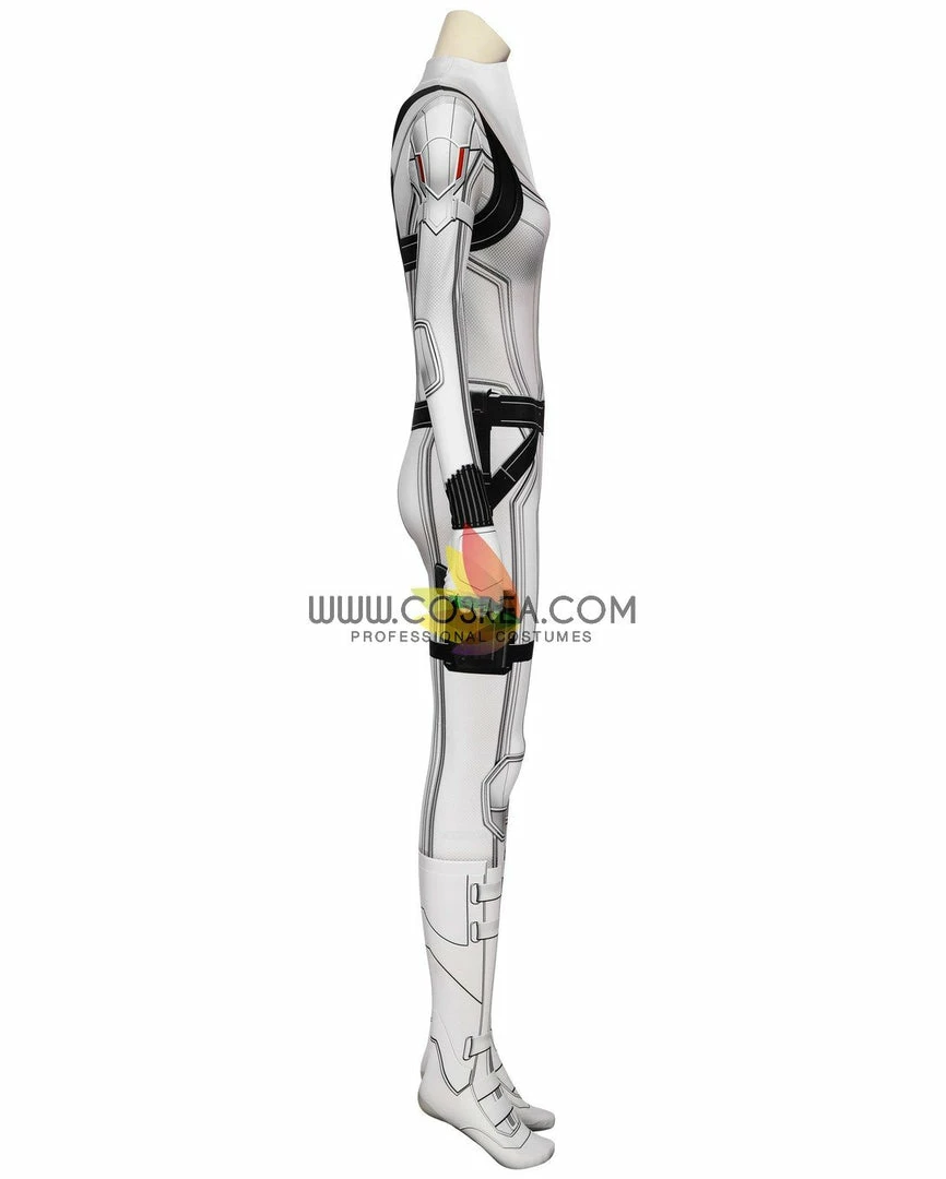 Cosrea Black Widow 2021 Movie White Digital Printed Cosplay Costume Cosplay Costumes 6 Cosrea Black Widow 2021 Movie White Digital Printed Cosplay Costume Cosplay Costumes