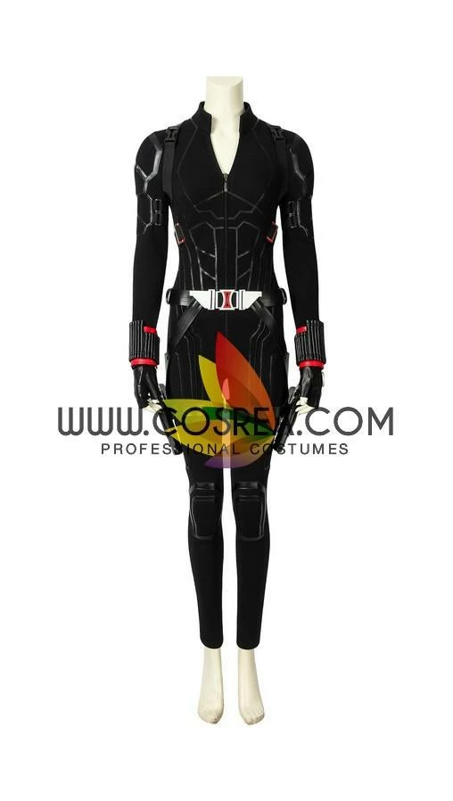 Cosrea Black Widow Avengers Endgame PU Leather Cosplay Costume 5 Cosrea Black Widow Avengers Endgame PU Leather Cosplay Costume