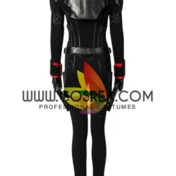 Cosrea Black Widow Avengers Endgame PU Leather Cosplay Costume 31 Cosrea Black Widow Avengers Endgame PU Leather Cosplay Costume