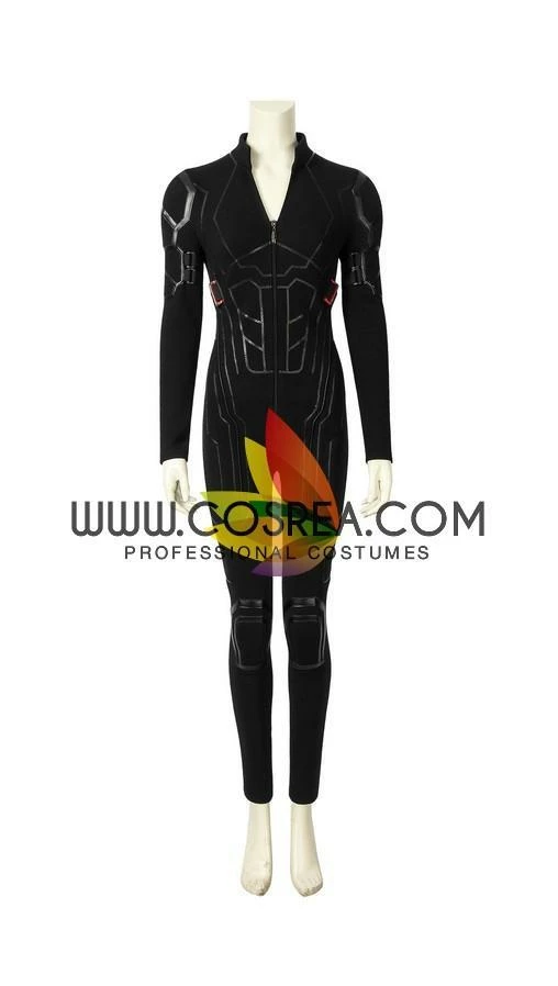 Cosrea Black Widow Avengers Endgame PU Leather Cosplay Costume 14 Cosrea Black Widow Avengers Endgame PU Leather Cosplay Costume