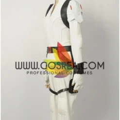 Cosrea Black Widow White Custom Textured Cosplay Costume 13 Cosrea Black Widow White Custom Textured Cosplay Costume