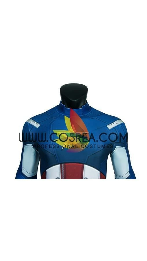 Cosrea Captain America Digital Printed Cosplay Costume Cosplay Costumes 9 Cosrea Captain America Digital Printed Cosplay Costume Cosplay Costumes