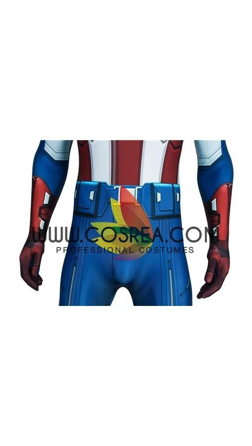 Cosrea Captain America Digital Printed Cosplay Costume Cosplay Costumes 10 Cosrea Captain America Digital Printed Cosplay Costume Cosplay Costumes