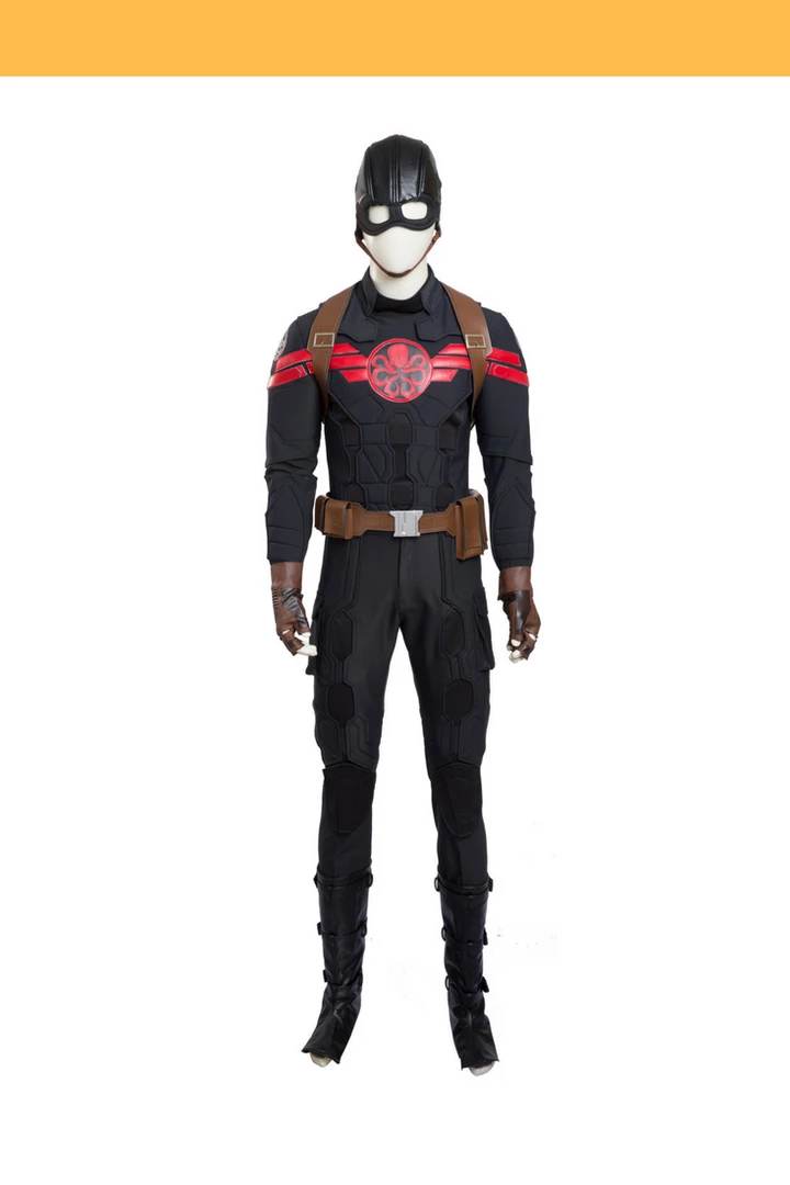 Cosrea Captain America Hydra Custom Concept Cosplay Costume 3 Cosrea Captain America Hydra Custom Concept Cosplay Costume