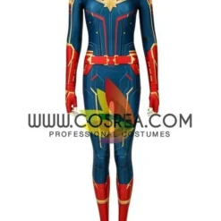 Cosrea Captain Marvel Digital Printed Cosplay Costume