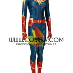 Cosrea Captain Marvel Digital Printed Cosplay Costume