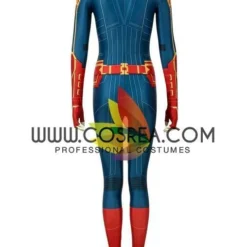 Cosrea Captain Marvel Digital Printed Cosplay Costume