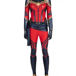 Cosrea Cosplay Costumes Captain Marvel Infinity War PU Leather Cosplay Costume