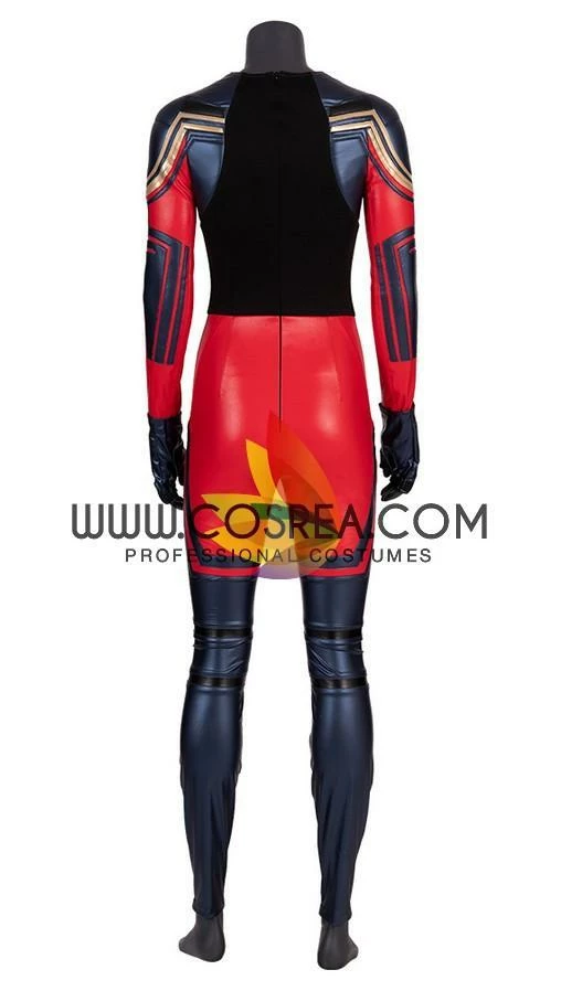 Cosrea Cosplay Costumes Captain Marvel Infinity War PU Leather Cosplay Costume 11 Cosrea Cosplay Costumes Captain Marvel Infinity War PU Leather Cosplay Costume