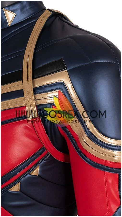 Cosrea Cosplay Costumes Captain Marvel Infinity War PU Leather Cosplay Costume 14 Cosrea Cosplay Costumes Captain Marvel Infinity War PU Leather Cosplay Costume
