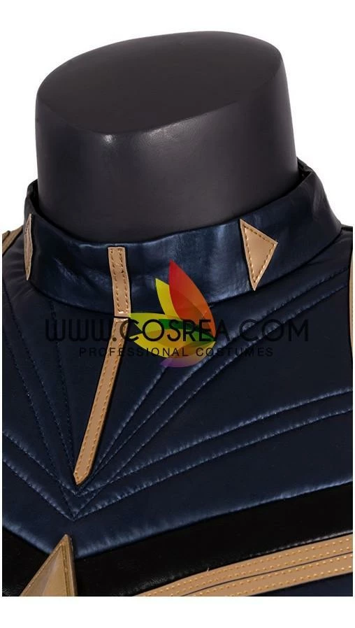 Cosrea Cosplay Costumes Captain Marvel Infinity War PU Leather Cosplay Costume 18 Cosrea Cosplay Costumes Captain Marvel Infinity War PU Leather Cosplay Costume