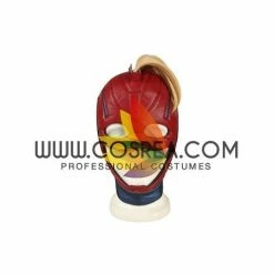 Cosrea Captain Marvel Infinity War Metallic Blue PU Leather Cosplay Costume Cosplay Costumes