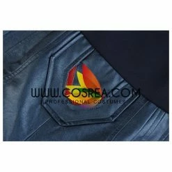 Cosrea Captain Marvel Metallic Blue PU Leather Cosplay Costume 35 Cosrea Captain Marvel Metallic Blue PU Leather Cosplay Costume