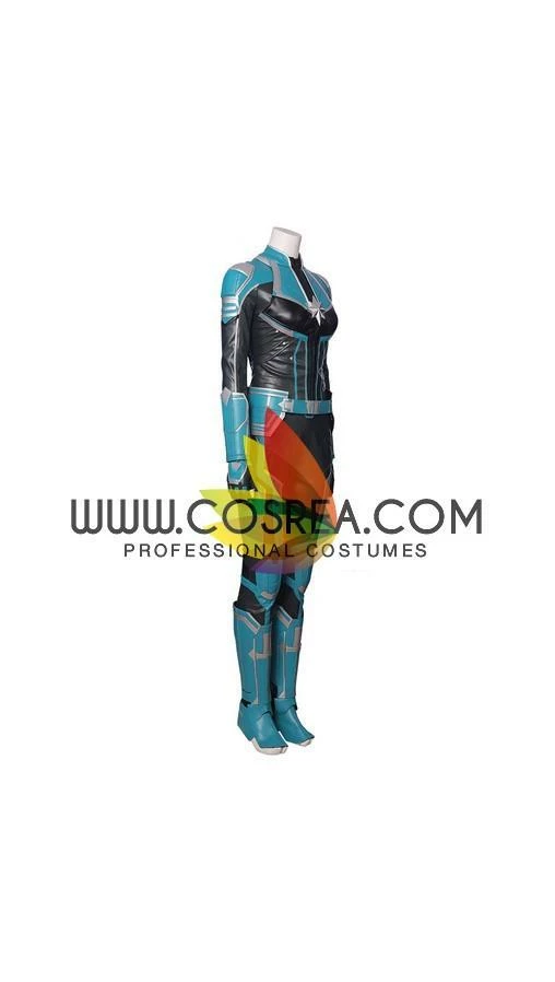 Cosrea Captain Marvel Star Force PU Leather Cosplay Costume Cosplay Costumes 5 Cosrea Captain Marvel Star Force PU Leather Cosplay Costume Cosplay Costumes