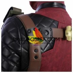 Cosrea Cosplay Costumes Deadpool Custom Concept Female PU Leather Cosplay Costume