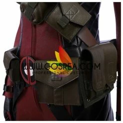 Cosrea Cosplay Costumes Deadpool Custom Concept Female PU Leather Cosplay Costume