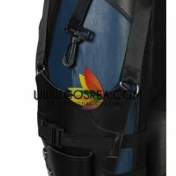 Cosrea Domino Deadpool 2 PU Leather Cosplay Costume Cosplay Costumes