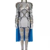 Cosrea Cosplay Costumes Brunnhilde Valkyrie PU Leather Cosplay Costume