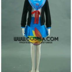 Cosrea Haruhi Yuki Nagato Winter Uniform Cosplay Costume