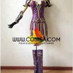 Cosrea Warrior Princess Sivir League Of Legend Cosplay Costume