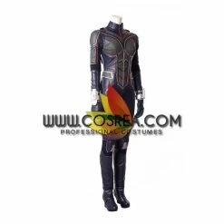 Cosrea Marvel Universe Wasp Movie Version PU Leather Cosplay Costume