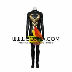 Cosrea Wasp Comic Appearance PU Leather Cosplay Costume
