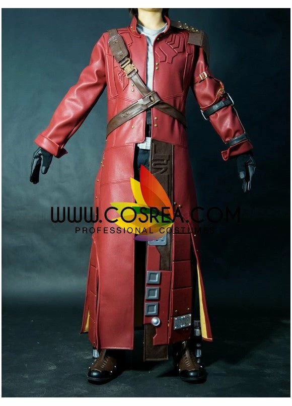 Cosrea Star Lord Guardians Of The Galaxy High Detail PU Leather Cosplay Costume 4 Cosrea Star Lord Guardians Of The Galaxy High Detail PU Leather Cosplay Costume
