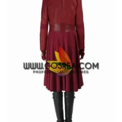 Cosrea Scarlet Witch The Civil War Dark Red Cosplay Costume 24 Cosrea Scarlet Witch The Civil War Dark Red Cosplay Costume