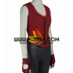 Cosrea Scarlet Witch The Civil War Dark Red Cosplay Costume 25 Cosrea Scarlet Witch The Civil War Dark Red Cosplay Costume