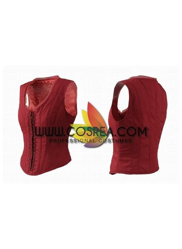 Cosrea Scarlet Witch The Civil War Dark Red Cosplay Costume 9 Cosrea Scarlet Witch The Civil War Dark Red Cosplay Costume
