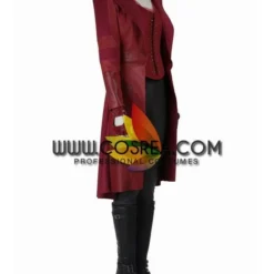 Cosrea Scarlet Witch The Civil War Dark Red Cosplay Costume 22 Cosrea Scarlet Witch The Civil War Dark Red Cosplay Costume