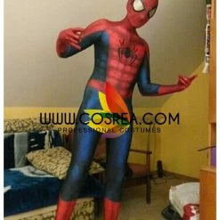Cosrea Spiderman Gradient Digital Printed Cosplay Costume