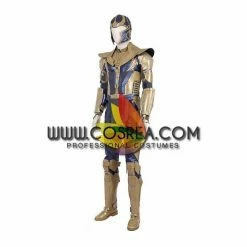 Cosrea Marvel Universe Thanos Infinity War PU Leather Cosplay Costume 31 Cosrea Marvel Universe Thanos Infinity War PU Leather Cosplay Costume