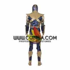 Cosrea Marvel Universe Thanos Infinity War PU Leather Cosplay Costume 33 Cosrea Marvel Universe Thanos Infinity War PU Leather Cosplay Costume