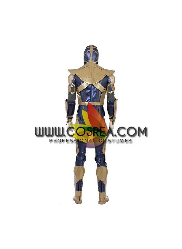 Cosrea Marvel Universe Thanos Infinity War PU Leather Cosplay Costume 7 Cosrea Marvel Universe Thanos Infinity War PU Leather Cosplay Costume