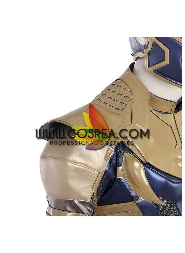 Cosrea Marvel Universe Thanos Infinity War PU Leather Cosplay Costume 12 Cosrea Marvel Universe Thanos Infinity War PU Leather Cosplay Costume