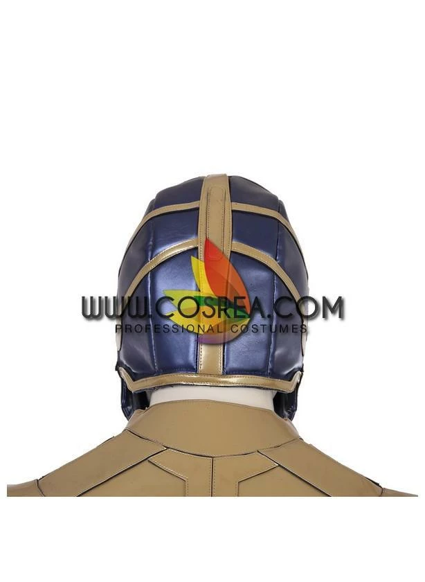 Cosrea Marvel Universe Thanos Infinity War PU Leather Cosplay Costume 19 Cosrea Marvel Universe Thanos Infinity War PU Leather Cosplay Costume