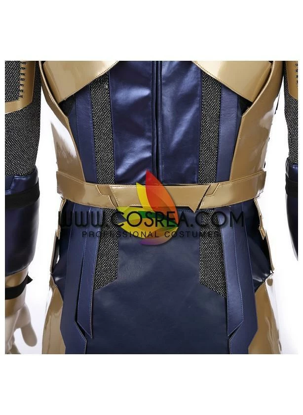 Cosrea Marvel Universe Thanos Infinity War PU Leather Cosplay Costume 21 Cosrea Marvel Universe Thanos Infinity War PU Leather Cosplay Costume