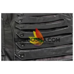 Cosrea Marvel Universe Winter Soldier PU Leather Cosplay Costume 33 Cosrea Marvel Universe Winter Soldier PU Leather Cosplay Costume