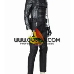 Cosrea Marvel Universe Winter Soldier PU Leather Cosplay Costume 21 Cosrea Marvel Universe Winter Soldier PU Leather Cosplay Costume