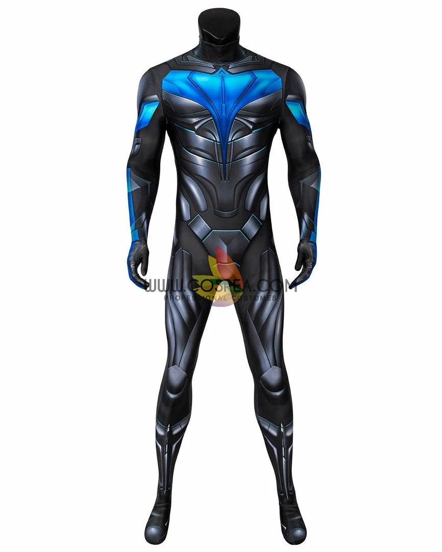 Cosrea Cosplay Costumes Nightwing Titans Digital Printed Cosplay Costume 4 Cosrea Cosplay Costumes Nightwing Titans Digital Printed Cosplay Costume